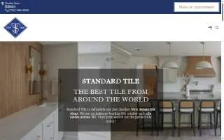 Standard Tile - Jersey City NJ website