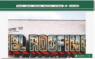UBL Roofing website