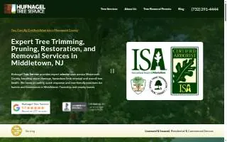 Hufnagel Tree Service website