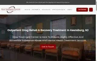 Resa Treatment Center website