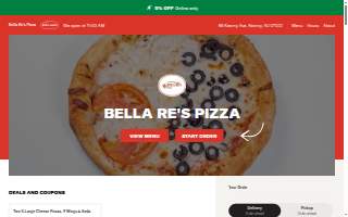 Bella Re's Pizza