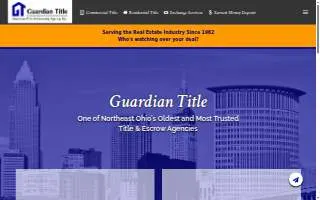 Guardian Title Services, LLC of Kearny website