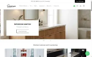Home Touch Design Kitchen and Bath website