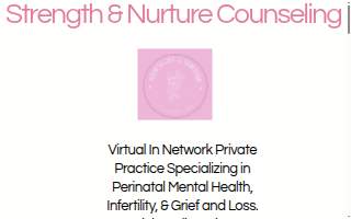 Strength and Nurture Counseling, LLC