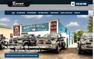 Barina Automotive Services website