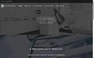 Bresler Dental website
