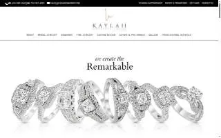Kaylah Diamonds & Jewelry (Kaylah Designs) website
