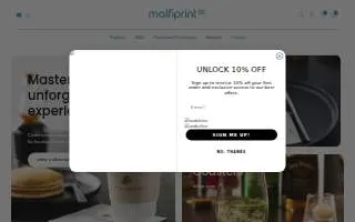 Malfiprint Co. website