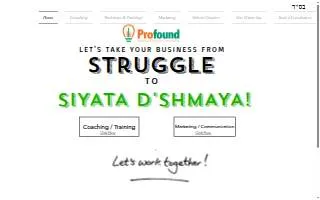 Profound Business website