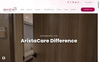 AristaCare at Parkside of Linden website