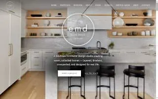 Ellie Mroz Design of Linden website