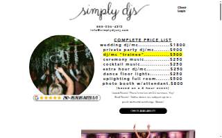 Simply DJs LLC of Linden