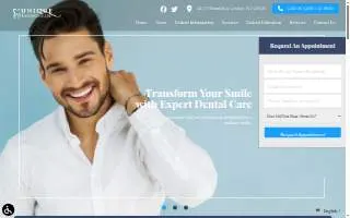 Unique Family Dentistry website