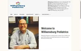 Williamsburg Pediatrics of Monroe website