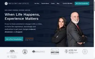 Breslow Law Offices website