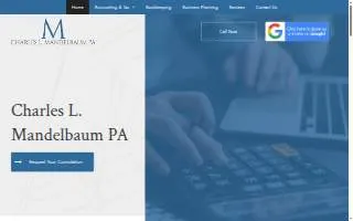 Charles L. Mandelbaum PA website