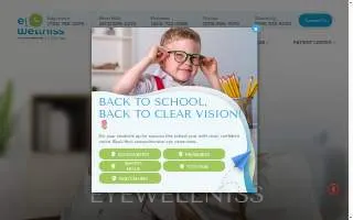 Eyewellniss of Livingston website