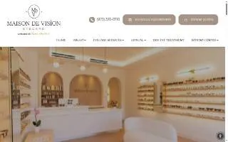 Maison De Vision website
