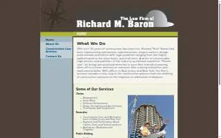 Baron Richard M website