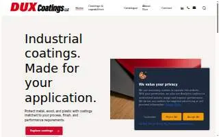 Dux Paint LLC website