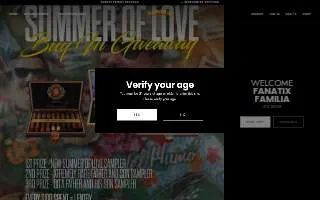Fanatix Cigar House website