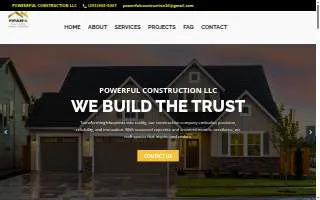 Powerful Construction LLC website