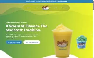 Ralph's Famous Italian Ices & ice cream website