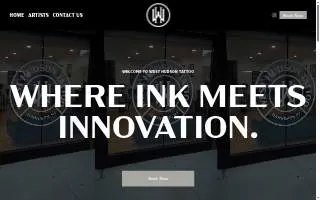 West Hudson Tattoo of West Orange website