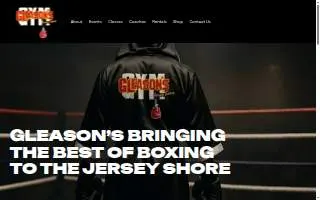 Gleason's Gym Jersey Shore of Long Branch website