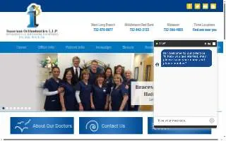 Isaacson Orthodontics of Long Branch website