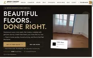 Jersey Concept Renovation website
