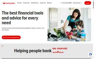 Santander Bank Branch of Long Branch website