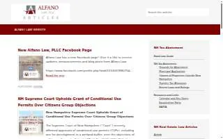 Anthony P. Alfano website