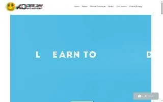 KO DJ Academy website