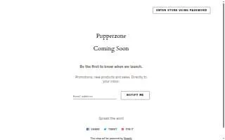 Pupperzone Dog Training of Lyndhurst website