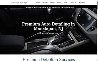 Advanced Auto Spa website