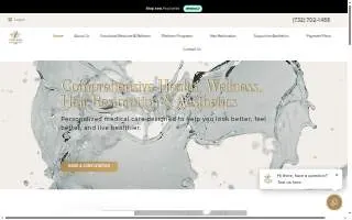 Cyriano Health & Wellness Center website