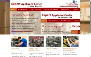 Expert Appliance Center – Appliance Repair & Installation of Manalapan website