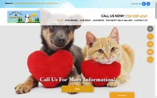 Happy Tails Kennel of Manalapan website