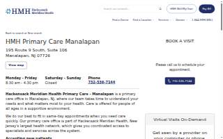 HMH - Primary Care - Manalapan