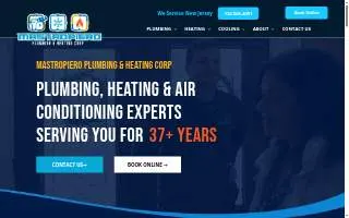 Mastropiero Plumbing & Heating Corp. of Manalapan website