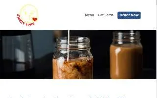 Sweet Buns website