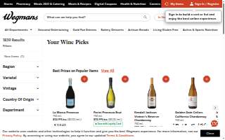 Wegmans Wine, Liquor & Beer