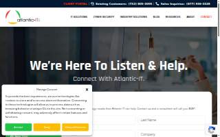 Atlantic IT | Middlesex County IT Support Company and Managed IT Services of Manville