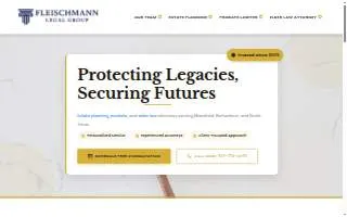 Law Offices of Steven H. Fleischer, LLC website