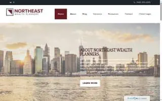 Northeast Wealth Planners of Manville website