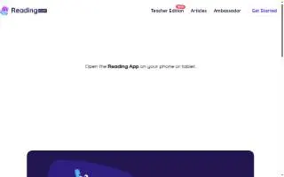 Reading Town website