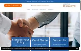 Holman Insurance Services website