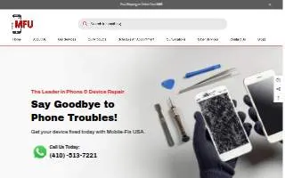 MobileFix-USA Moorestown Mall of Maple Shade website