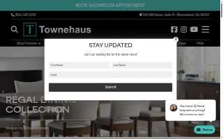 Townehaus of Maple Shade website